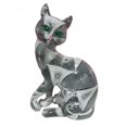 thumbnail image 4 of DOLITY Colorful Cat Statue Tabletop Ornament Cat Figurine Desk Collection for Household B, 4 of 9