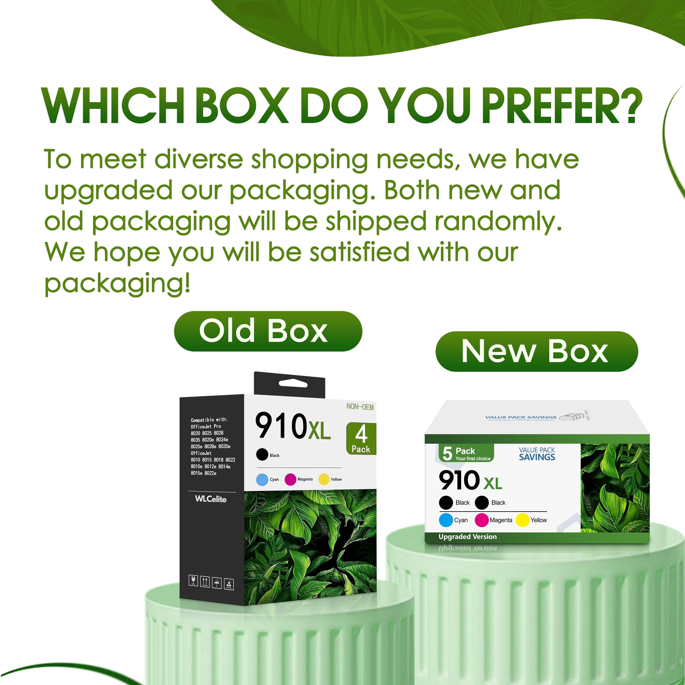 910XL Ink Cartridges Combo Pack Compatible for 910 XL Ink Cartridges for OfficeJet 8022e 8020 Pro 8015e 8028e Printers Ink 910 (4 Pack)