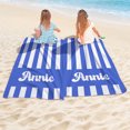 thumbnail image 4 of Personalized Beach Towel - Custom Microfiber Pool Towel - Personalize with Your Name - 30"x60" - Blue, 4 of 9
