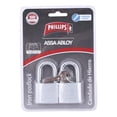 thumbnail image 1 of Candados Phillips Hierro Y Acero Templado 1.5" 2 Piezas, 1 of 3