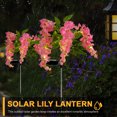thumbnail image 4 of Solar Glicina LED Estaca Impermeable IP65 para Jardín (rosa) 2 Uds., 4 of 9
