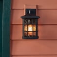 thumbnail image 5 of Stonington 1-Light Mystic Black Outdoor Wall Lantern, 5 of 6
