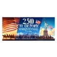 thumbnail image 1 of Themed Anniversary Celebration Banner Patriotic Design Polyester for Festive Party National Holiday, 1 of 4