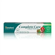 Himalaya Complete Care Toothpaste, Fluoride Free to Reduce Plaque & Brighten Teeth, 6.17 oz