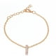 thumbnail image 4 of \ "I \" Oro De Cadena Y De Colr De Nombre De Del Alfabeto Sunnimix conjunto inicial Collar Carta pulsera, 4 of 8