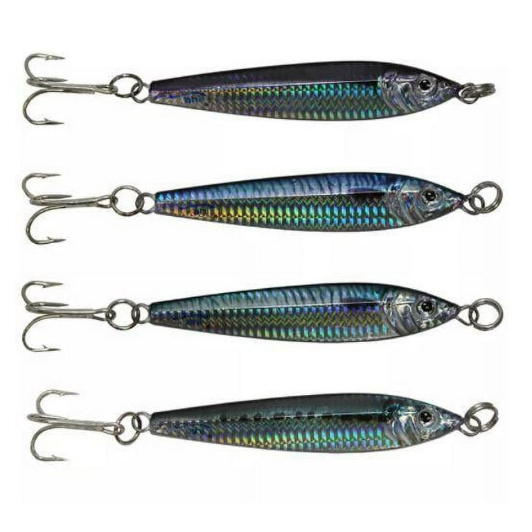 Ahi Live Deception Flash Jigs 1 oz, Anchovy LF-1-AC