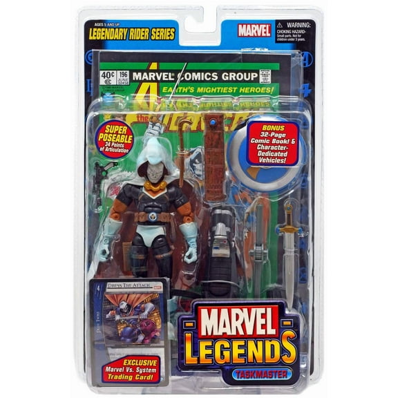 Marvel Series 11 Legendary Riders Taskmaster Action Figure