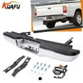 thumbnail image 1 of Chrome Complete Rear Step Bumper Assembly Fit for Toyota Tacoma Truck 1995-2004, 1 of 4