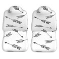 thumbnail image 3 of LAKIMCT Black Arrows Car Seat Covers Vehicle Front Seat Covers Universal Fit Seat Protector, 3 of 9