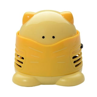 HONKYOB Mini Aspirateur Sans Fil Rechargeable – 4000Pa Puissant Pour Clavier, Voiture, Bureau, Meubles, Lumière LED Intégrée