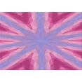 thumbnail image 1 of Ahgly Company Indoor Rectangle Patterned Neon Pink Area Rugs, 8' x 10', 1 of 6