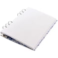 thumbnail image 3 of Filofax Clipbook, Refillable Patterns Notebook, Indigo Floral, A5 (8.25" x 5.75") Ruled, Plain and Quadrille Notes Pages, Undated Planner, Yearly, Monthly and Weekly Calendar (B023624), 3 of 3