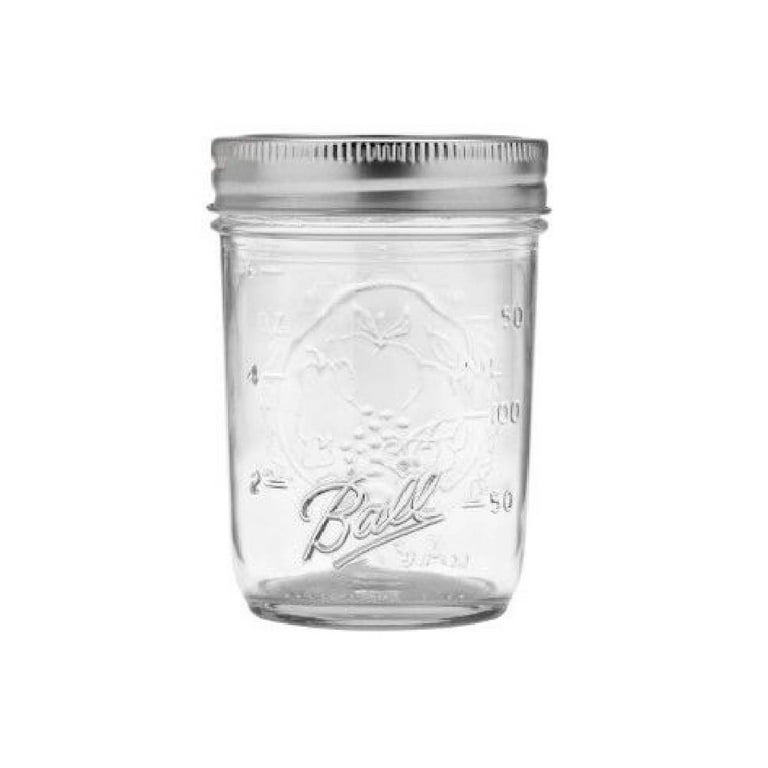 Glass Yogurt Jars with Lid (Half Pint, 8 oz) – Better Beverage Bottles