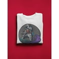 thumbnail image 3 of Skater Astronaut. Sweatshirt Men -Image by Shutterstock, Male 5X-Large, 3 of 4
