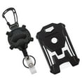 thumbnail image 4 of Clispeed 1Set Nurse Id Badge Holder Retractable Badge Reel Black Vertical Card Sleeve, 4 of 8