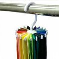 thumbnail image 3 of Rotating Tie Rack Adjustable Tie Hanger Holds Neck Ties Tie Belt Organizer Holder, 3 of 6
