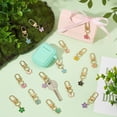 thumbnail image 5 of 1 Set 20pcs Flower Butterfly Key Chains 20 Styles Cute Mini Keychains Set Alloy Enamel Car Key Chain Charms Key Ring for Women Purse Handbag Wallet Backpack Creative Gift, 5 of 6