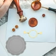 thumbnail image 4 of WHAMVOX Molds Invitation Wax Seal Mold Kit 10.00X10.00X0.30CM Golden, 4 of 8