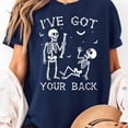 thumbnail image 3 of Halloween Skeletons Ive Got Your Back Costume T-Shirt Unisex, Sizes S-5XL, Gategoo, 3 of 5