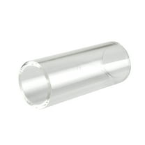 LEORX Glass Guitar Slide Bar for Strings Instrument Accessories 60mm White