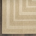 thumbnail image 5 of Nourison Tulum 2'2" x 10' Taupe Ivory Outdoor Rug, 5 of 10