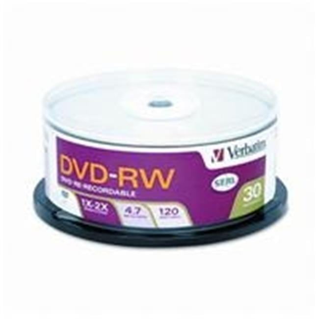 Verbatim 4x DVD-RW Media - 4.7GB - 120mm Standard