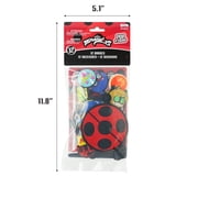 Miraculous Ladybug Shoe and bag Charms for Girls Teens, 12 Assorted Ladybug and Cat Noir Badges, Shoe Decoration Charms, Party Favors Gifts Boys Kids Adults (Wyncor)