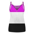 thumbnail image 5 of Idoravan Tank Tops for Women Clearance Fashion Women Summer Sleeveless V-Neck Pullover Print Casual Blouse Tops, 5 of 5