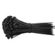 thumbnail image 1 of Bridas con cremallera de 8 pulgadas (paquete de 1000), resistencia a la tracción de 40 lb, bridas para cables negras, bridas para cables para uso en interiores y exteriores, 1 of 5