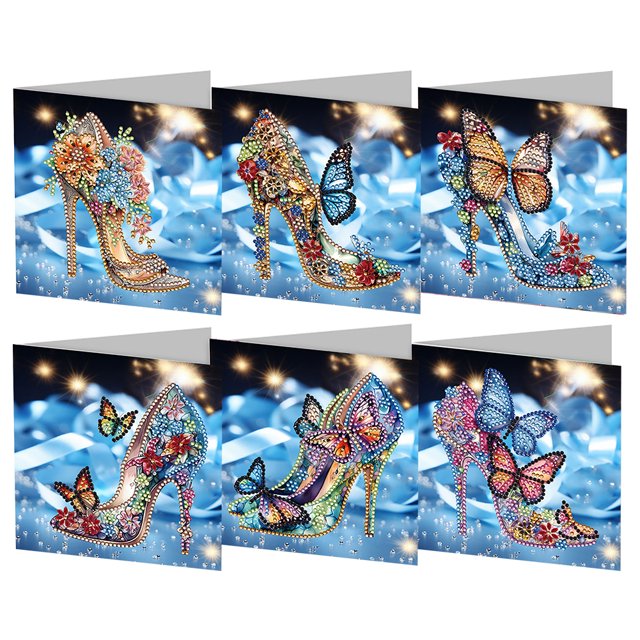 Tarjeta Agradecimiento Con Pintura Diamantes Tarjetas Navidad Arte Hechas A Mano