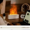 thumbnail image 4 of LPSSTORE Flame Aromatherapy Machine Fireplace Flame Diffuser Aromatherapy Oil Diffuser 150ml Cool Mist Humidifier for Bedroom Office Home Yoga Timer Auto Off Colorful Night Light, 4 of 7