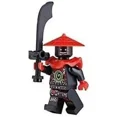thumbnail image 1 of LEGO Ninjago : Minifigurine Stone Swordsman avec Épée et Scorpion, 1 of 5