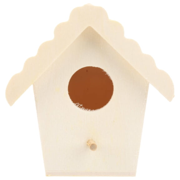 Suodoka Handmade Wooden Birdhouse DIY Kit – Natural Composite Wood, Ventilated Design, Kids Creative Activity, Perfect Gift