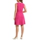thumbnail image 3 of INSPIRE CHIC Ropa de Mujer para Trabajar Vestidos Midi Sin Mangas de Color Sólido A-Line Flare XL Rosa Fucsia, 3 of 6