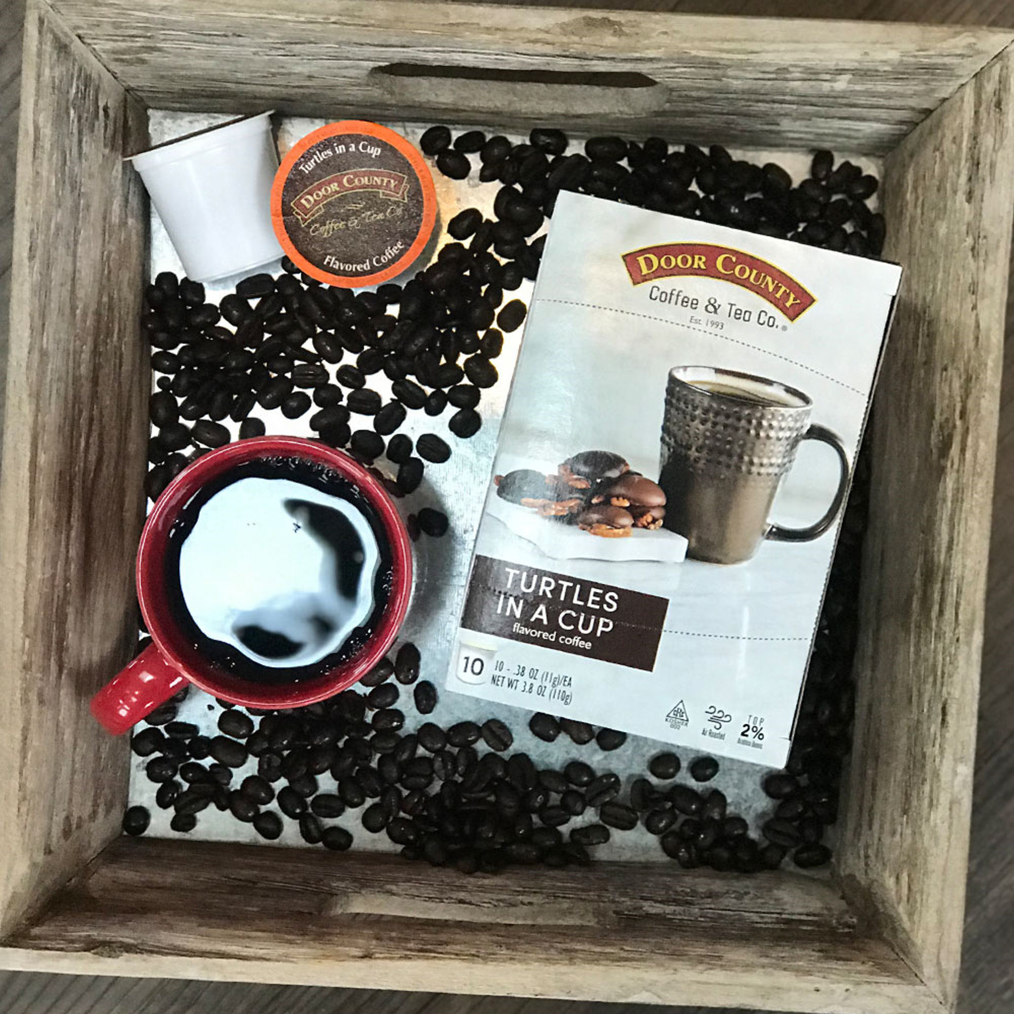 Door County Coffee Turtles In A Cup Tiendamia Com