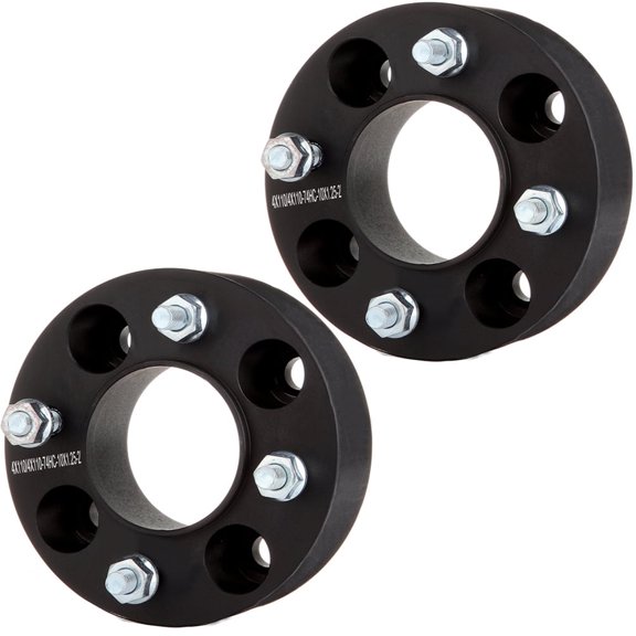 cciyu Set of 2PCS 4x110 Wheel Spacers hub Centric 4 lugs 2 inch 10x1.25 Studs 110mm hub bore Compatible with for FourTrax 350 1986-1987 for KFX450R 2008-2012