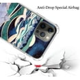 thumbnail image 2 of Ocean Waves Case Compatible with iPhone 12 Pro Max,Unique Art Design TPU Bumper Cover Case, 2 of 5