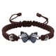 thumbnail image 1 of Pulseras para mujer, regalos para mujer, pulsera para enamorados, pulsera tejida a mano para San Valentín, joyería para novias, pulsera con dije de mariposa., 1 of 2