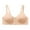 Khaki, variant on Supportive Button Front Bras for Women,Cotton Wireless Bralette Plus Size,Supportive Bras Push Up,Everyday Basic Sleeping Bra Brasieres Para Mujer,Black XL