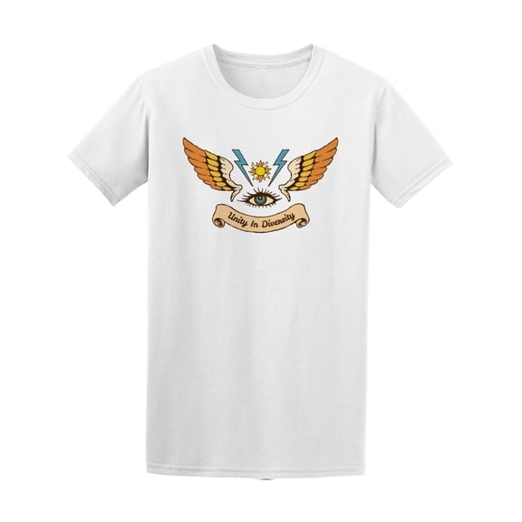 All Seeing Eye With Wings Tee Men's -Image by Shutterstock