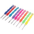 thumbnail image 4 of Agujas De Tejer, Diferentes Tama?os, Ganchos De Ganchillo Para Aliviar La Presión, Ligeros Y Duraderos Para Toallas, Mantas Y Ropa, 4 of 8