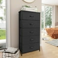 thumbnail image 2 of Pellebant Black 5 Drawer Vertical Dresser Storage Tower Chest, 2 of 8