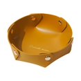 thumbnail image 4 of KLKCMS Bedside Table Valet Tray PU Leather Valet Tray for Phones Watch Office Equipment Yellow, 4 of 9