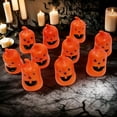 thumbnail image 6 of Artificial Pumpkins Decoration Set Autumn Decoration Crafts Home Decor Fake Pumpkin for Living Room Fireplace Tabletop Christmas Halloween style B, 6 of 8