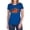 Royal, variant on Batman Flames Logo Women's T Shirt, Royal, Medium