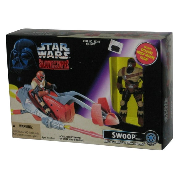 Star Wars Shadows of The Empire (1996) Swoop Vehicle w/ Swoop Trooper Figure