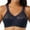 Blue, variant on Audhol Lace Bralette Push Up Bra Black 100Cd