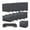 Dark Grey, variant on Clouddwell 14-Piece Outdoor Cushion Covers Replacement for 6-Seat Wicker Sectional-Waterproof, Non-Slip Bottom (Navy Blue)