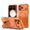 Cosmic Orange, variant on For iPhone 17 Pro Max Case Magnetic Circle Rugged Grip Kickstand +Tempered Glass