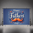 thumbnail image 5 of Mustache Design Backdrop Father's Day Banner Heart Decor for Father's Day Celebration Party Decoration Indoor Event, 5 of 7